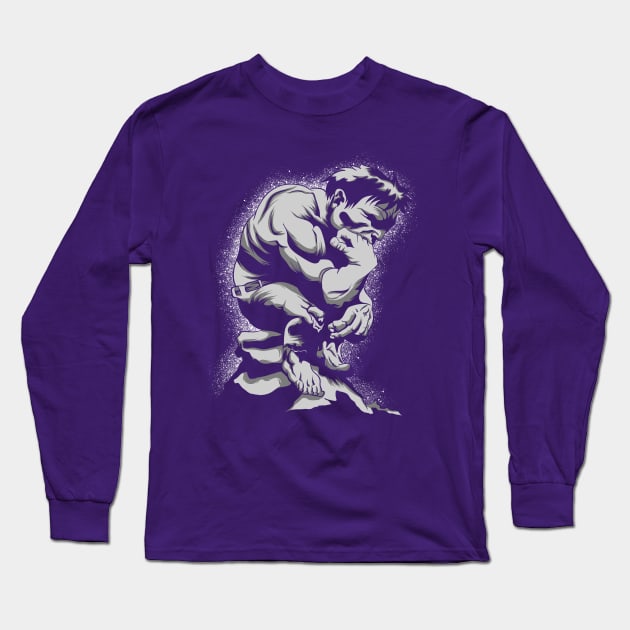 thinker Long Sleeve T-Shirt by audi